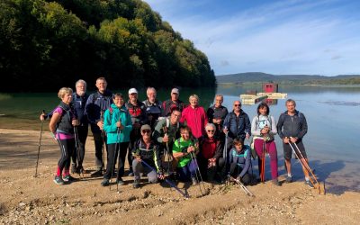Module 2 de marche nordique du 4 au 8 octobre 2021 à Doucier