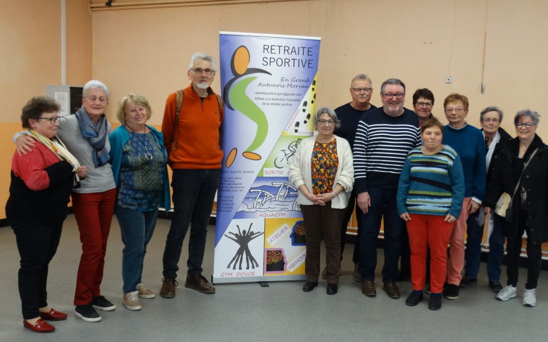 Assemblée générale annuelle du club Retraite Sportive en Grand Autunois Morvan