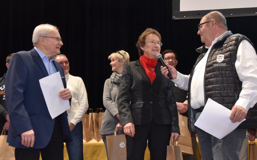 CEREMONIE DE REMISE DES RECOMPENSES AU CREUSOT 10 MARS 2023