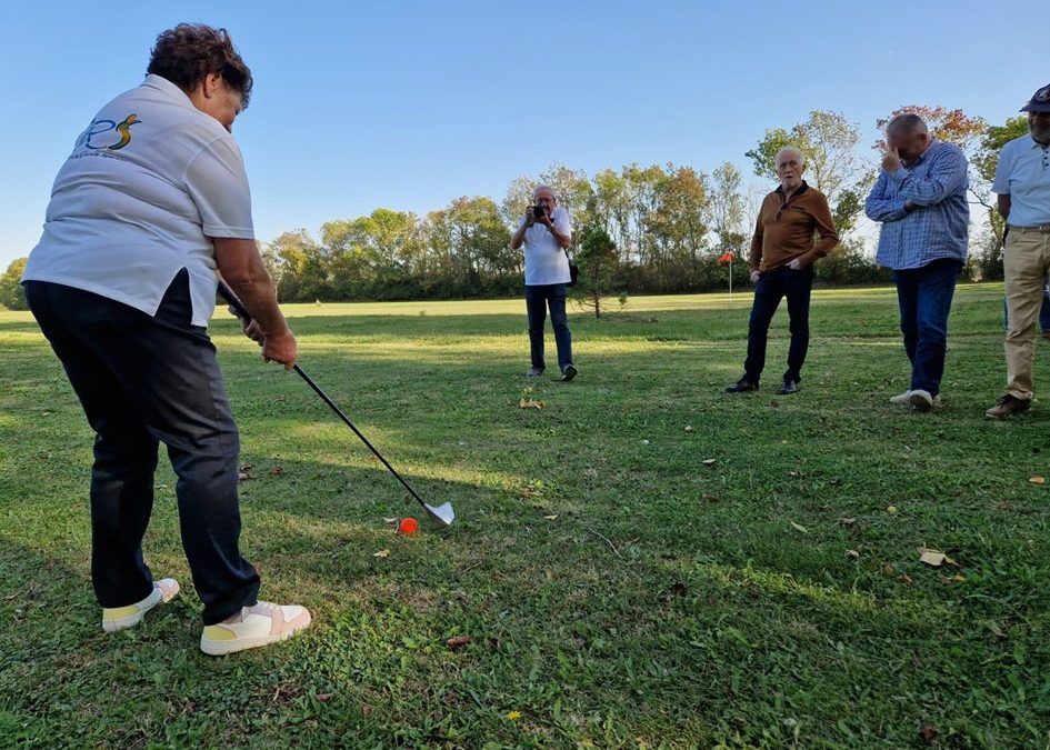 Club de Chalon : Inauguration du nouveau parcours de Swin Golf